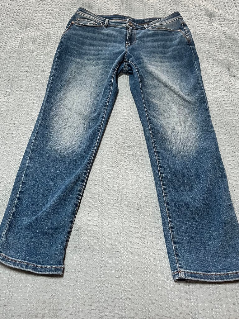 J Jill Denim Authentic Fit Slim Ankle Jeans, Size 8